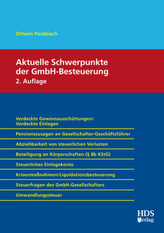 Aktuelle Schwerpunkte der GmbH-Besteuerung