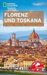 National Geographic Traveler Florenz und Toskana mit Maxi-Faltkarte