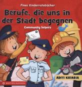 Berufe, die uns in der Stadt begegnen / Community helpers, m. mp3-Datei