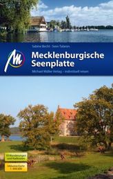 Mecklenburgische Seenplatte, m. Karte