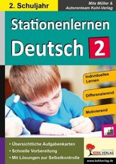 Stationenlernen Deutsch, 2. Schuljahr