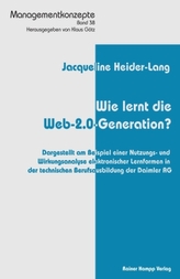 Wie lernt die Web-2.0-Generation?