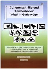 Scherenschnitte und Fensterbilder: Vögel I - Gartenvögel