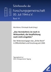 'Das Vermächtnis ist noch in Wirksamkeit, die Verpflichtung noch nicht eingelöst.'