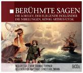 Berühmte Sagen, 9 Audio-CDs