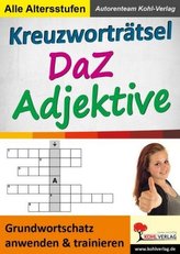 Kreuzworträtsel DaZ - Adjektive