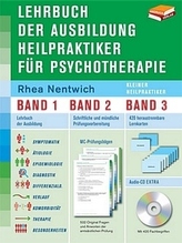 Lehrbuch der Ausbildung Heilpraktiker für Psychotherapie, 3 Bde., m. Audio-CD