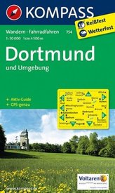 Kompass Karte Dortmund und Umgebung