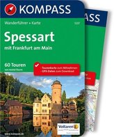 Kompass Wanderführer Spessart mit Frankfurt am Main