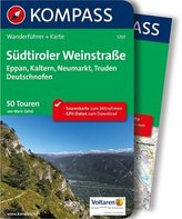 Kompass Wanderführer Südtiroler Weinstraße, m. 1 Karte