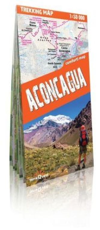 Comfort! map, Trekking Map Aconcagua Comfort! map, Trekking Map Aconcagua