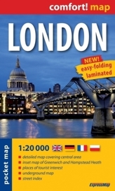 Comfort! map, pocket map London