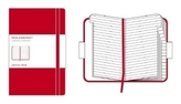 Moleskine classic Red Cover, Large Size, Address-Book