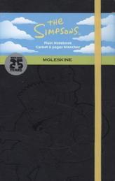 Moleskine Notizbuch, Limited Edition 'The Simpsons', Large, A5 blanko, schwarz