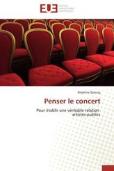 Penser le concert