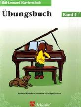 Hal Leonard Klavierschule, Übungsbuch u. Audio-CD. Bd.4