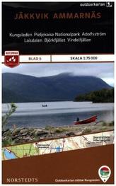 Outdoorkartan Schweden - Jäkkvik, Ammarnäs