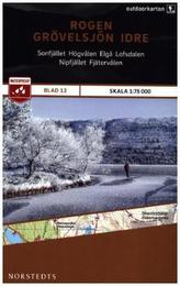 Outdoorkartan Schweden - Rogen, Grövelsjön, Idre