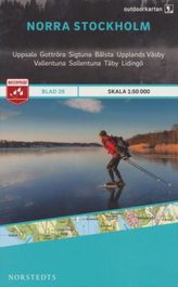 Outdoorkartan Schweden -Norra Stockholm