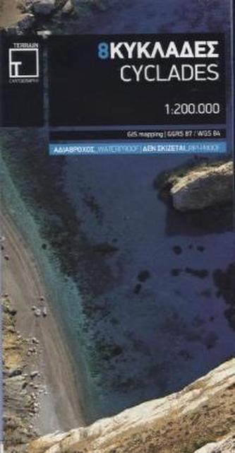 Terrain Map Cyclades Terrain Map Cyclades