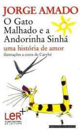 O Gato Malhado e a Andorinha Sinha. Der gestreifte Kater und die Schwalbe Sinhá, portugiesische Ausgabe