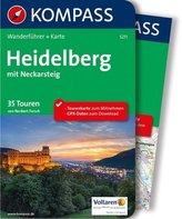 Kompass Wanderführer Heidelberg mit Neckarsteig