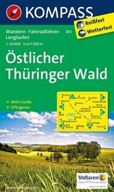 Kompass Karte Östlicher Thüringer Wald
