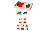 Dřevěná hra - tangramy