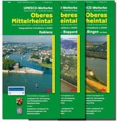 Topographische Freizeitkarte Rheinland-Pfalz Oberes Mittelrheintal. Upper Middle Rhine Valley. Vallee du Haut-Rhin Moyen, 3 Bl.