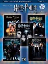 Selections from Harry Potter Movies 1-5, w. Audio-CD, for Cello and Piano Accompaniment