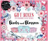 The Colouring Book of Beautiful Boxes: Birds and Blossom