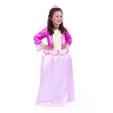 Dětský kostým Princezna růžový kvítek (S)