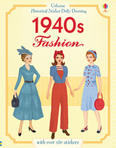 Historical Sticker Dolly Dressing - 1940s Fashion
