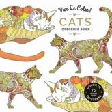 Vive Le Color! Cats (Adult Coloring Book)