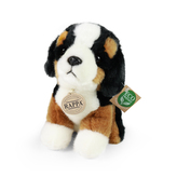 plyšový pes salašnický sedící, 18 cm, ECO-FRIENDLY