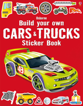 Build Your Own Cars & Trucks Sticker Book