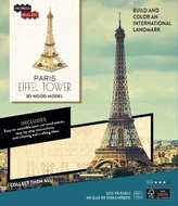 IncrediBuilds: Paris: Eiffel Tower 3D Wood Model