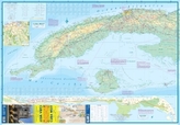 International Travel Map ITM Cuba West