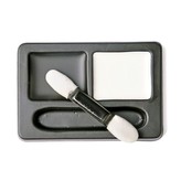 make-up černo-bílý
