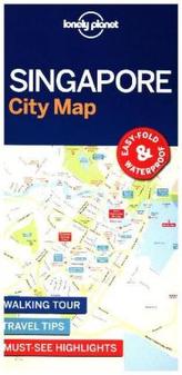 Lonely Planet City Map Singapore
