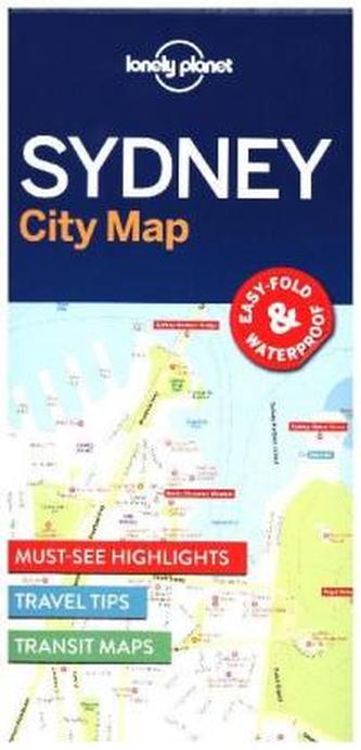 Lonely Planet City Map Sydney Lonely Planet City Map Sydney