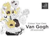 Colour Your Own Van Gogh Postcard Book, 20 Postcards