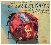 Der karierte Käfer - Ein Lieder-Hörbuch, 2 Audio-CDs