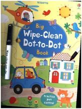 Big Wipe Clean Dot-to-Dot Book, w. pen