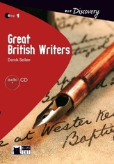 Great British Writers, w. Audio-CD