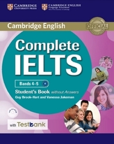 Complete IELTS - Bands 4-5 B1. Student's Book without answers, with CD-ROM and Testbank