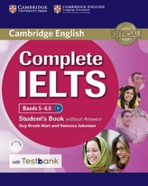 Complete IELTS - Bands 5-6.5 B2. Student's Book without answers, with CD-ROM and Testbank