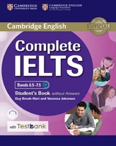 Complete IELTS - Bands 6.5-7.5 C1. Student's Book without answers, with CD-ROM and Testbank