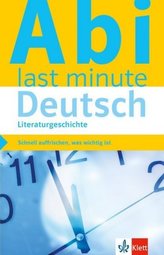 Abi last minute Deutsch Literaturgeschichte