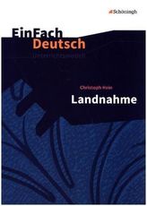 Christoph Hein: Landnahme